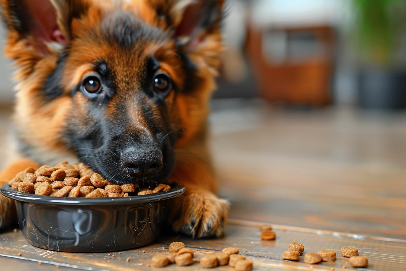 Que doit manger un berger allemand